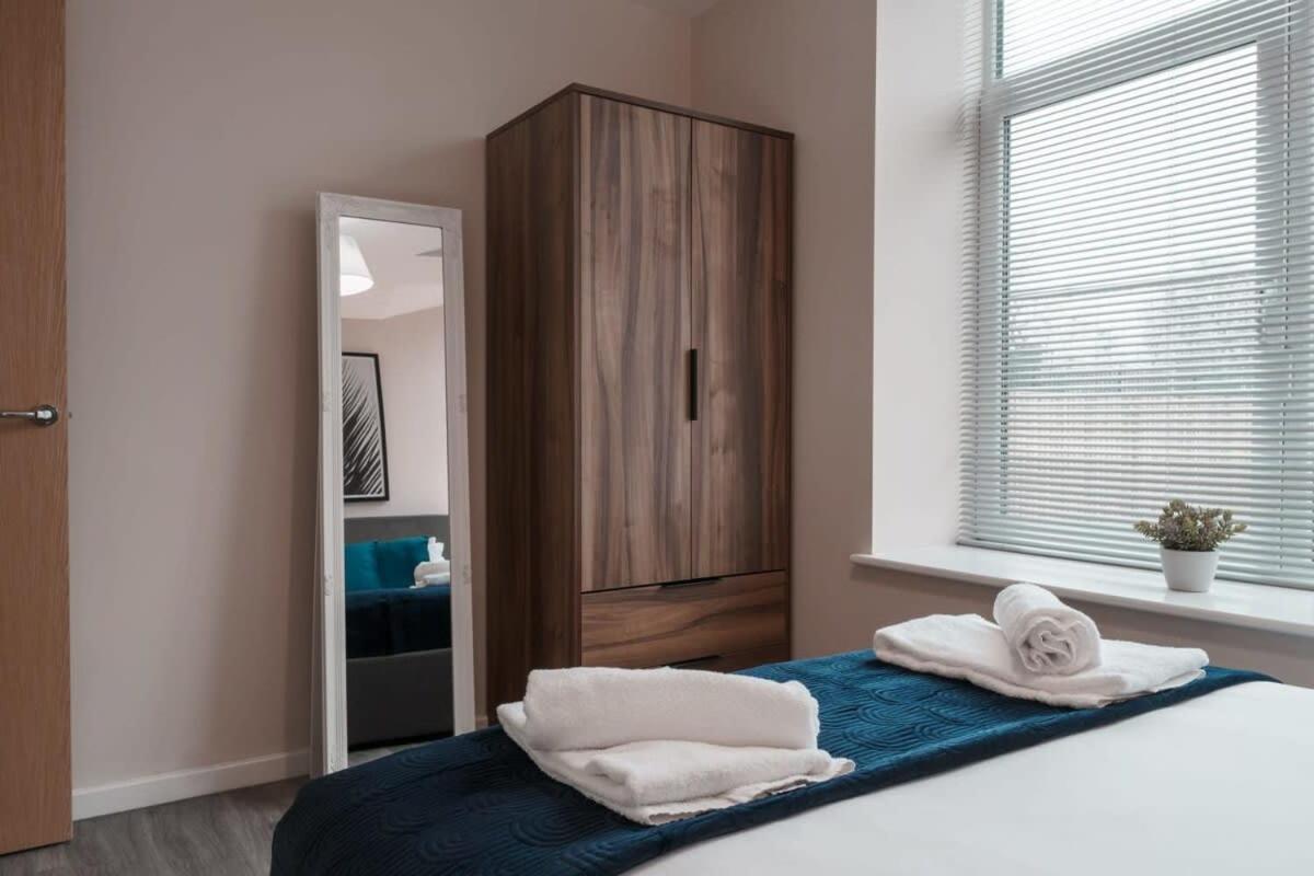 Contemporary 2 Bed Manchester Apartment - Sleeps 4 Exterior foto
